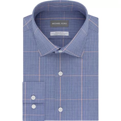 michael michael kors classic slim fit dress shirt|Michael Kors white shirt.